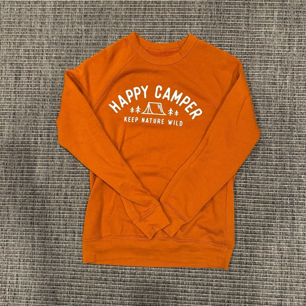Happy Camper  Sweatshirt by Keep Nature Wild